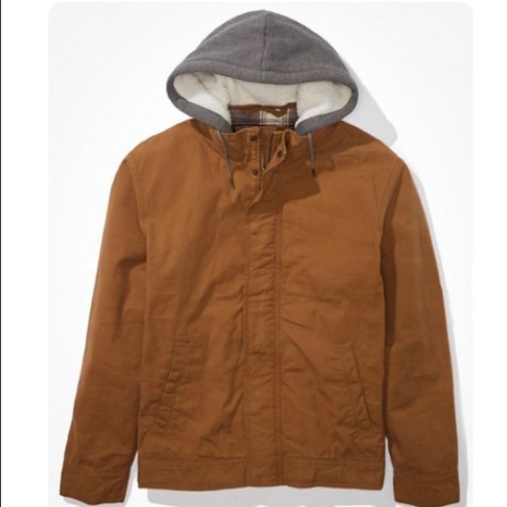 American Eagle Hooded Work Jacket